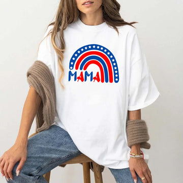 Patriotic Mama & Mini Matching T-shirt - 0