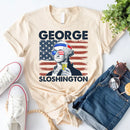George Sloshington 4th of July Shirt – Washington Drinking Party Tee-7