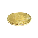 Gold Plated Bitcoin Cryptocurrency BTC Collectible Replica Display Prop-4