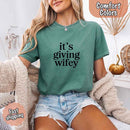 It’s Giving Wifey Comfort Colors Tee – Bride to Be or Wedding Gift Shirt-10