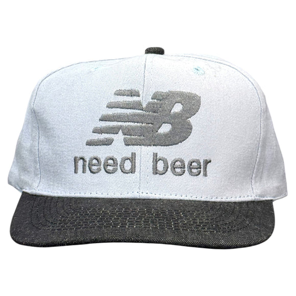 Need Beer Funny Hat Custom Embroidered