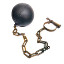 Foam Rubber Ball with Plastic Chain & Prop Leg Iron - Action Prop-3