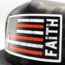 Faith Christian American Flag Trucker-2