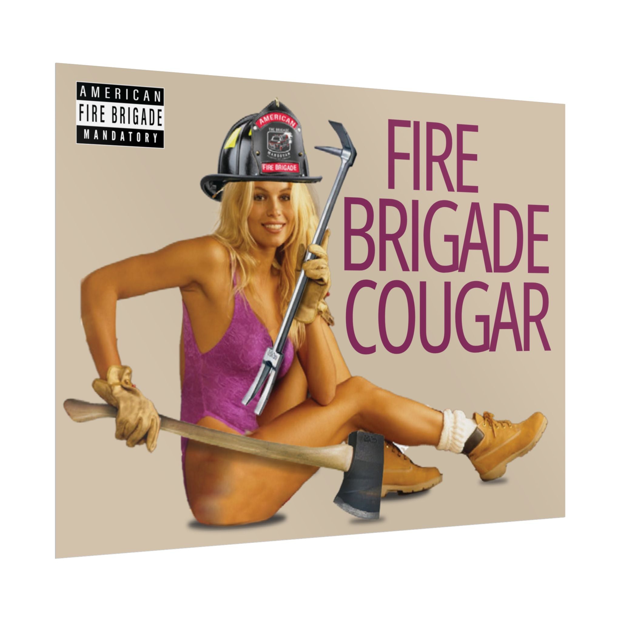 Cougar Pamela Anderson Poster