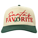 Santa’s Favorite Ho Ho Hat custom embroidered Funny Christmas gift￼-1