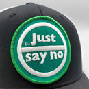 Just Say No to Drugs 80's Retro Trucker Hat-2