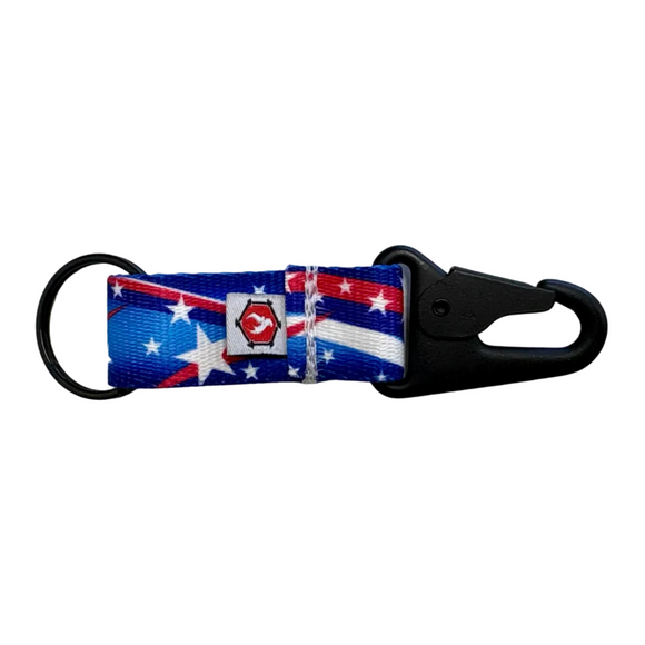 The Chauffeur - American Flag Edition - Durable Keychain Clip
