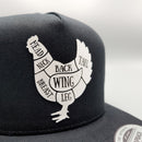 Cuts of Chicken Chef BBQ Trucker Hat-2