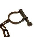 Foam Rubber Ball with Plastic Chain & Prop Leg Iron - Action Prop-10