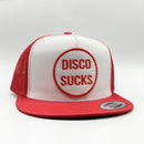 Disco Sucks Funny 70's Trucker Hat-5