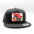 Wiener Rides 25 Cents Funny Patch Trucker Hat-4