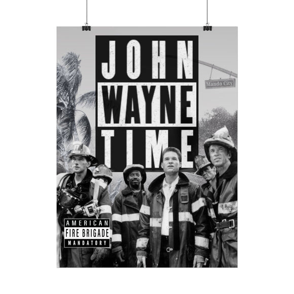 John Wayne Time Poster