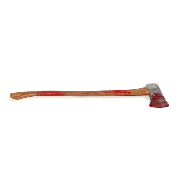 Large Foam Rubber Single Head Two-Hand Axe Stunt Prop