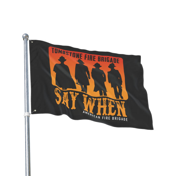 Tombstone Fire Brigade Flag