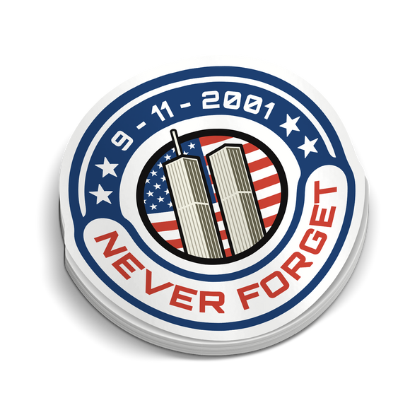 9/11 Commemorative Sticker Pack