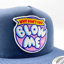 Blow Me Bubble Gum Trucker Hat-2