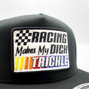 Funny Dick Trickle Nascar Racing Trucker Hat-3