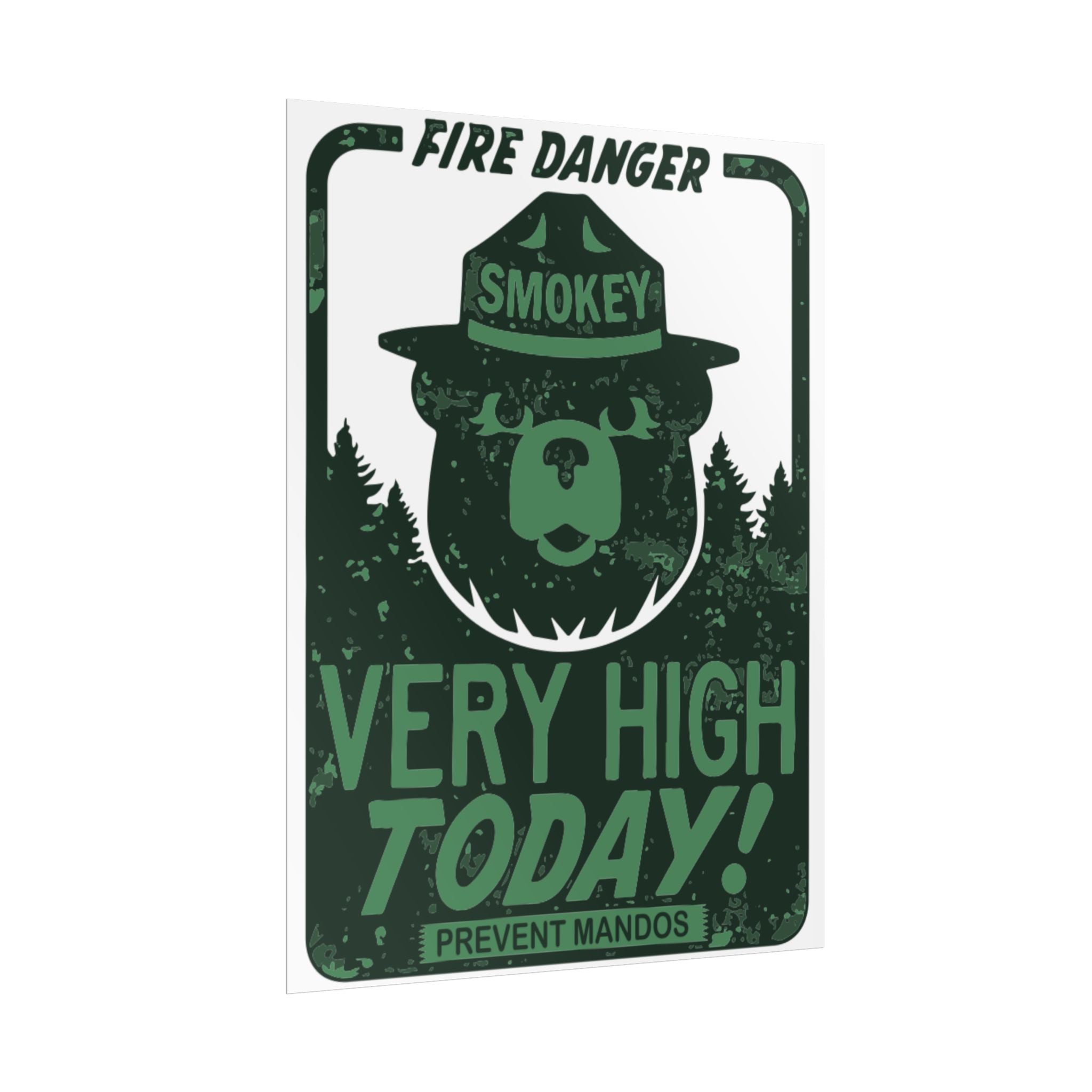 Smokey Mando Poster