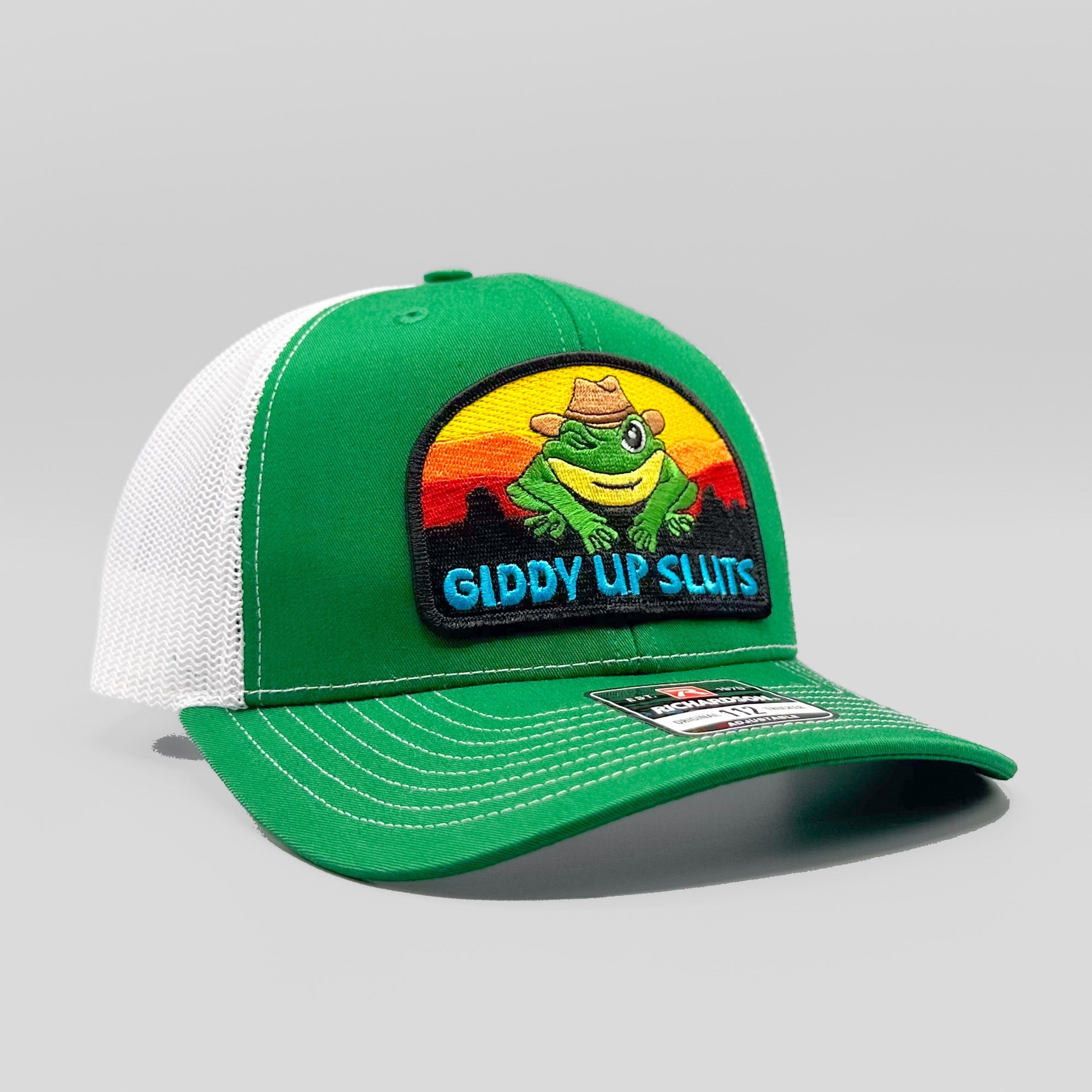 Giddy Up Sluts Funny Vintage Truckers Original Hat