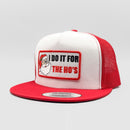 Santa "I Do it for the Ho's" Christmas Trucker Hat-5