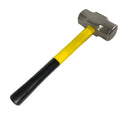 Foam Rubber Roughneck Mini Sledgehammer Prop 16 Inch  - Black and Yellow-3
