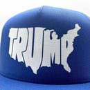 Donald Trump USA Map 2024 Republican Trucker Hat-4