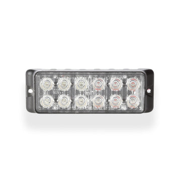 12 LED Emergency Vehicle Grille Warning Light Head - 0