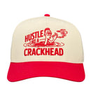 Hustle Like A Crackhead Custom Embroidered Hat-2