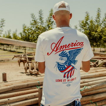 Love It or Leave It T-Shirt - White | The Brave Ones