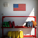 American Flag - Fire Hose & Arid Border-3