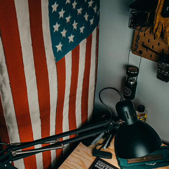 American Flag - Fire Hose