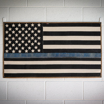 American Flag - Fire Hose - Thin Blue Line - 0