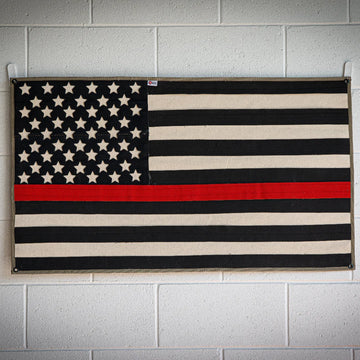 American Flag - Fire Hose - Thin Red Line - 0