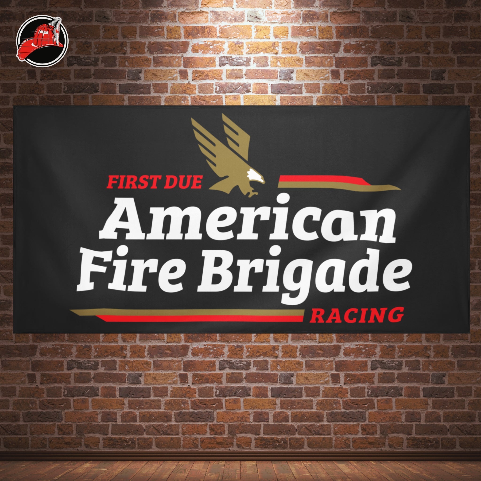 American Racing Flag | American Fire Brigade