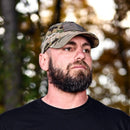 Multicam Full Fabric American Flag Range Hat-6