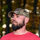 Multicam Full Fabric American Flag Range Hat-5