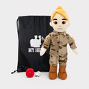 Army Daddy Doll | Military Doll & Army Doll | Recordable-16