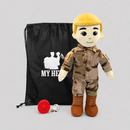 Army Daddy Doll | Military Doll & Army Doll | Recordable-17