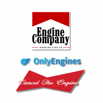 Engine Co Stickers - 3 Pack