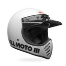 BELL MOTO 3 CLASSIC GLOSS WHITE-2
