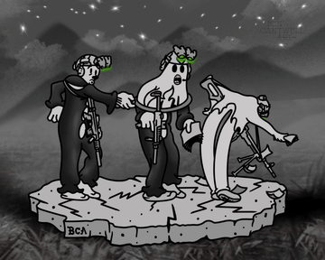 Dancing Clown to Ghost (PSYOPS)