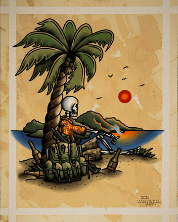 Tropical Skeleton - Reborn