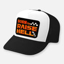 BORN TO RAISE HELL CURVED BILL PATCH HAT-3