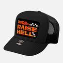 BORN TO RAISE HELL CURVED BILL PATCH HAT-4