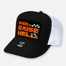 BORN TO RAISE HELL CURVED BILL PATCH HAT-6