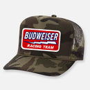 BUD RACING TEAM CURVED BILL PATCH HAT-10