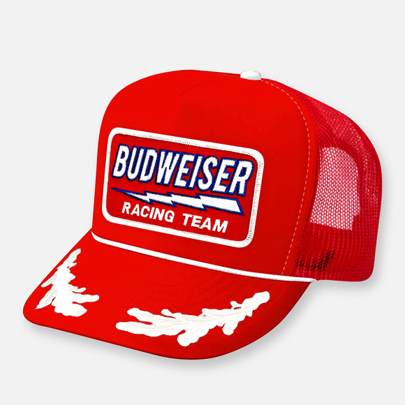 BUD RACING TEAM CURVED BILL PATCH HAT