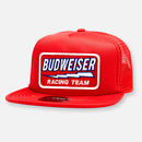 BUD RACING TEAM FLAT BILL PATCH HAT-3
