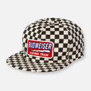 CHECKERBOARD PIT CREW PATCH HAT COLLECTION BLACK-WHITE-16