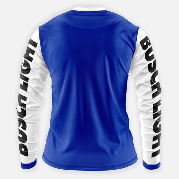 BUSCH LIGHT RACE TEAM JERSEY ROYAL BLUE